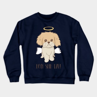 Holy Shih Tzu Crewneck Sweatshirt